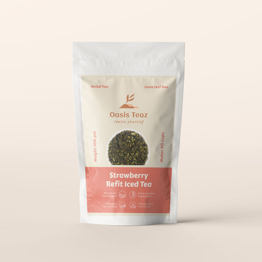 Strawberry Refit Iced Tea